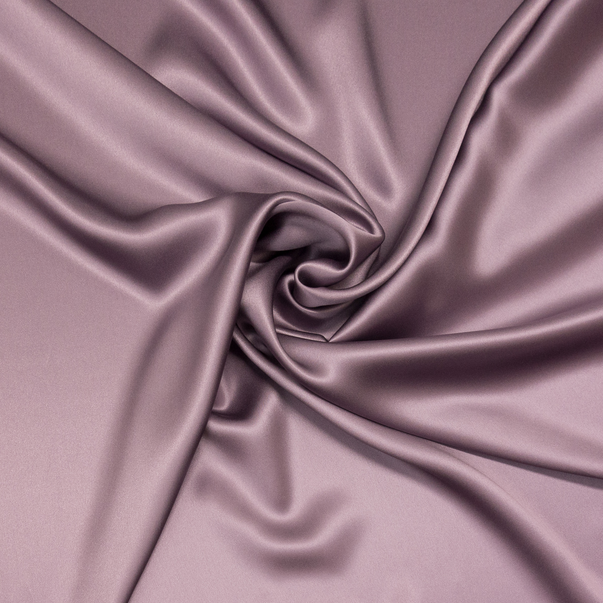 Seidenstoff, Satin, altrosa, uni