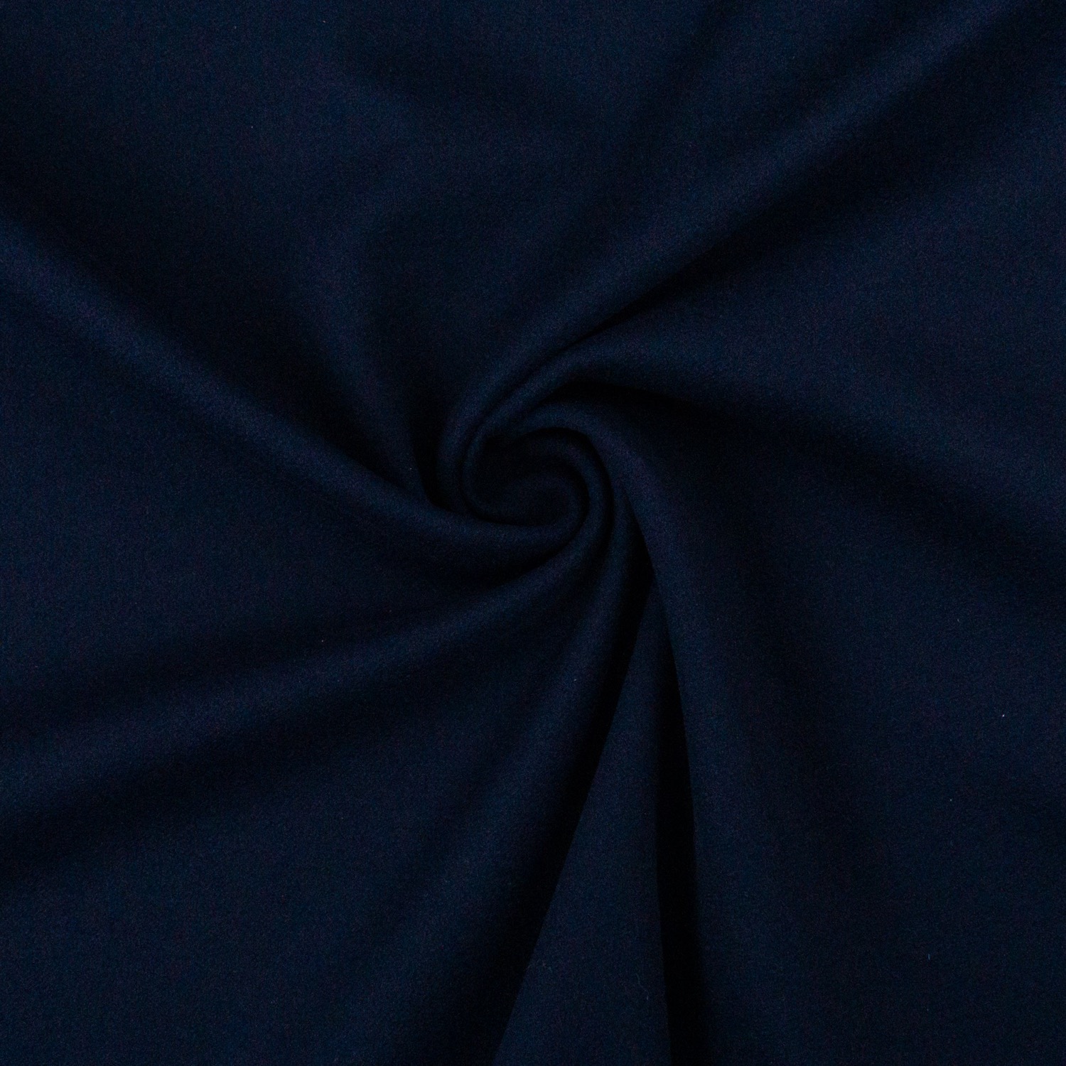 Wollstoff, Mantelvelour, dunkelblau, uni