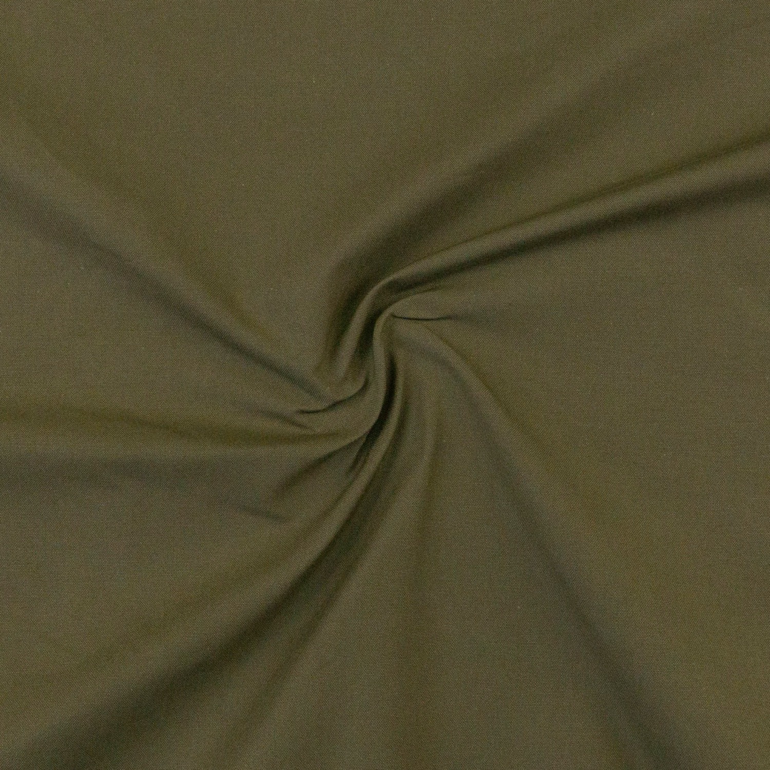 Beschichteter Baumwollstoff, oliv, uni
